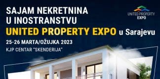 U Sarajevu će se održati izložba inostrane nekretnine United Property Expo 2023 Poster 1 1