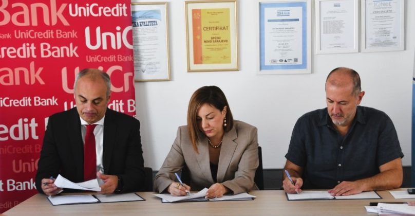 Općina Novo Sarajevo I Unicredit Bank Potpisali Ugovore O Dodjeli Kreditnih Sredstava Za Razvoj Poduzetništva I Ženskog Poduzetništva I Zapošljavanja