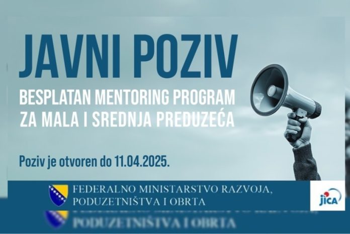 Javni poziv za bespovratna sredstva 2025: Podrška privrednicima u FBiH Javni Poziv Za Bespovratna Sredstva 2025 Podrska Privrednicima U Fbih