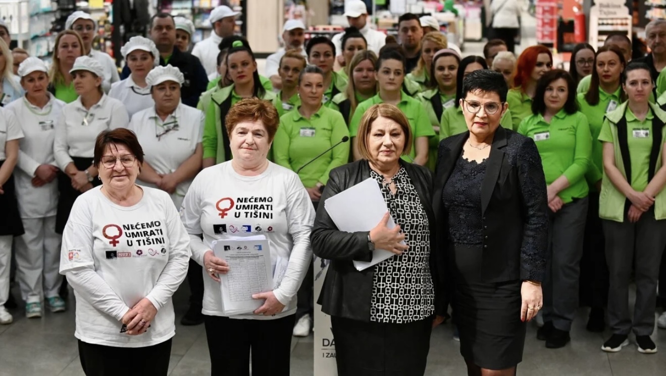 “Zaustavimo nasilje nad ženama”: Više od 9.000 uposlenika Bingo Group stalo s radom na pola sata “Zaustavimo nasilje nad ženama”: Više od 9.000 uposlenika Bingo Group stalo s radom na pola sata
