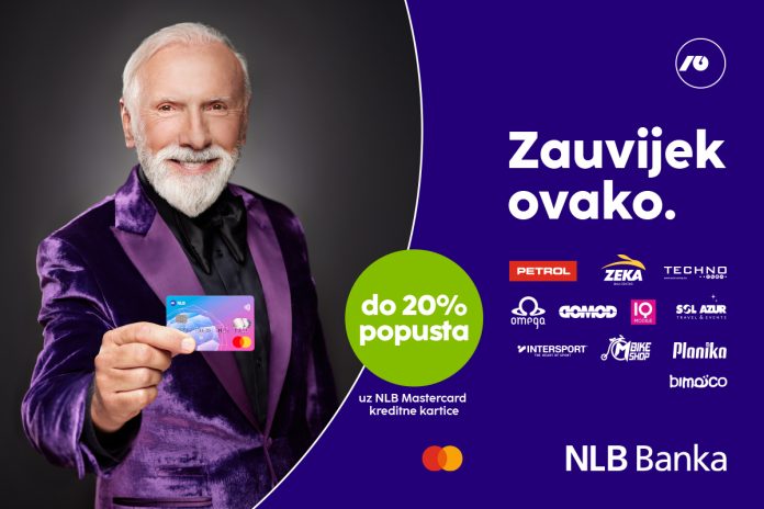 NLB Banka Sarajevo, Mastercard i Dino Merlin: Zauvijek ovako