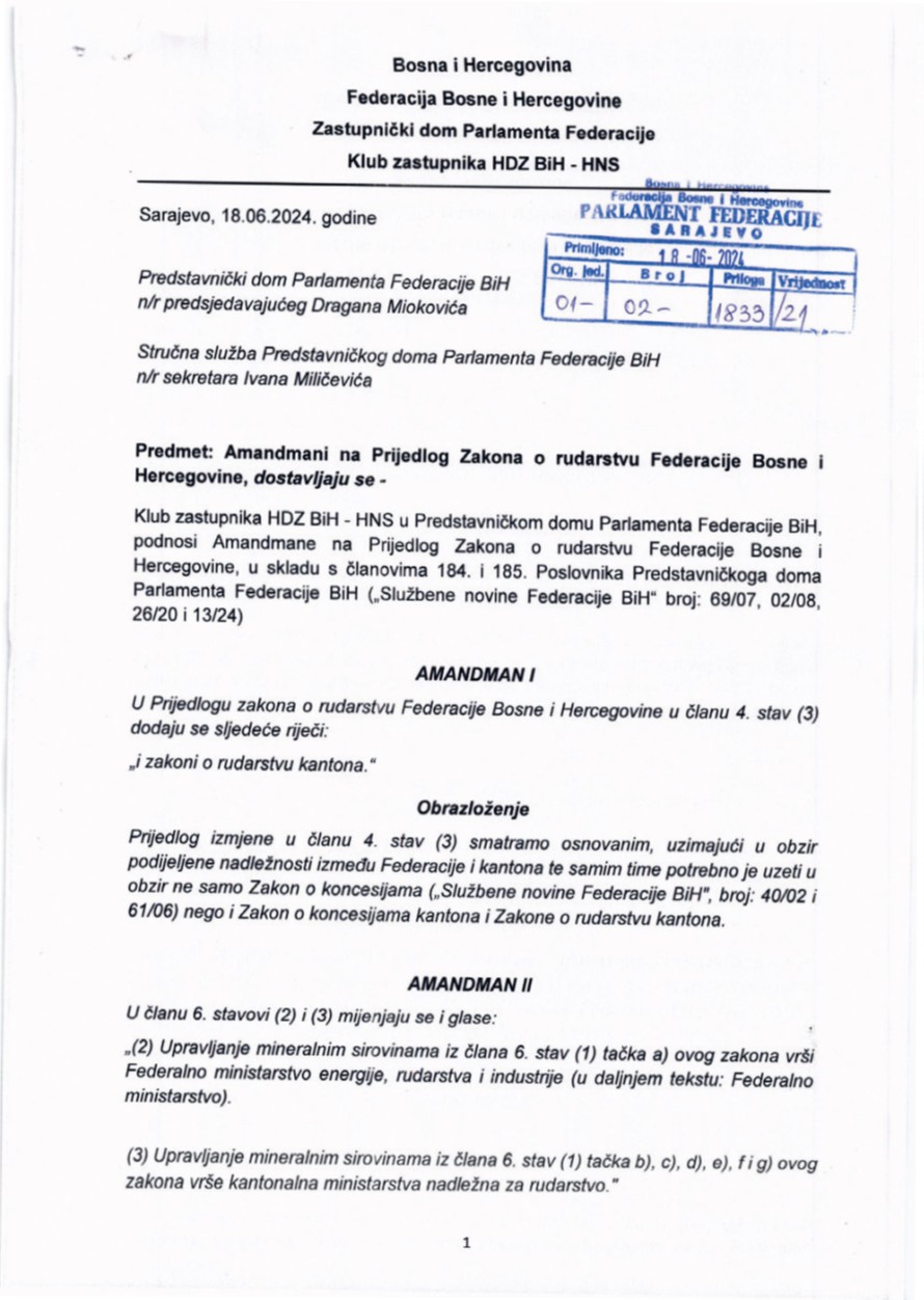 Glavni kvalitet Zakona o rudarstvu FBiH je to što neće biti usvojen? Glavni kvalitet Zakona o rudarstvu FBiH je to što neće biti usvojen?