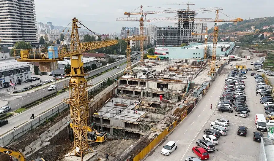 Nova “Sarajka” niče iz zemlje, bit će novo lice grada Nova “Sarajka” niče iz zemlje, bit će novo lice grada