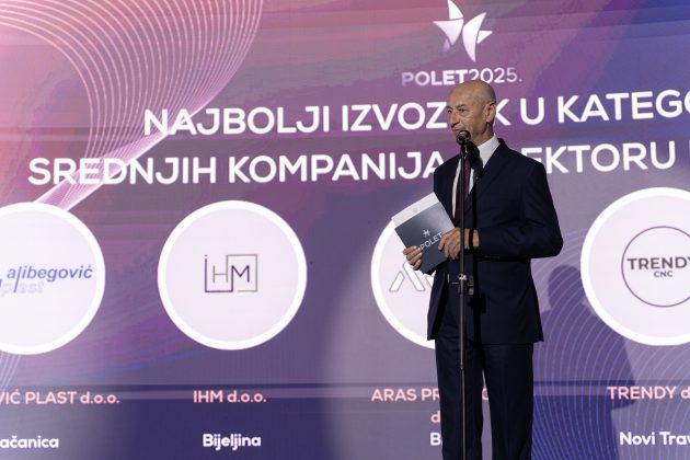 POLET2025: VTK/STK BiH nagradila devet najboljih bh. izvoznika u 2024. godini