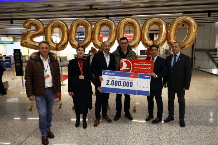 Međunarodni aerodrom Sarajevo dočekao dvomilionitog putnika