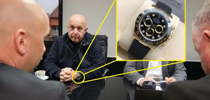 Kakav sat nosi novi “kralj bh. industrije”: Na ruci vrijednost nečijeg stana!