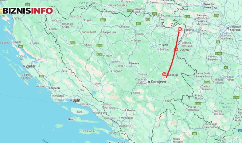 Sprema se gradnja ključne brze ceste za istok BiH, Kinezi rade projekt Trasa brze ceste Sokolac - Zvornik - Bijeljina kroz istočni dio Bosne i Hercegovine