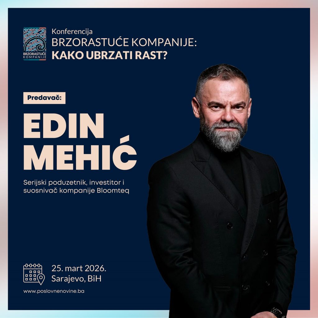 Brzorastuće kompanije Adria 1000: Konferencija 25. marta otkriva kako ubrzati rast