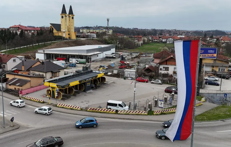 Lidl u BiH izgrađen na zemljištu samostana: Pogledajte kako izgleda Prva Lidl prodavnica u Banjoj Luci – pogled iz zraka