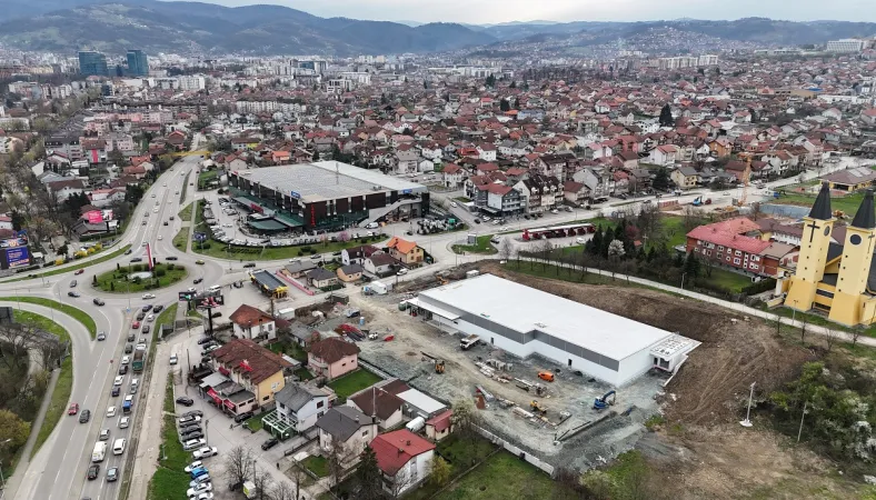 Lidl u BiH izgrađen na zemljištu samostana: Pogledajte kako izgleda Lidl market u Banjoj Luci iz ptičje perspektive