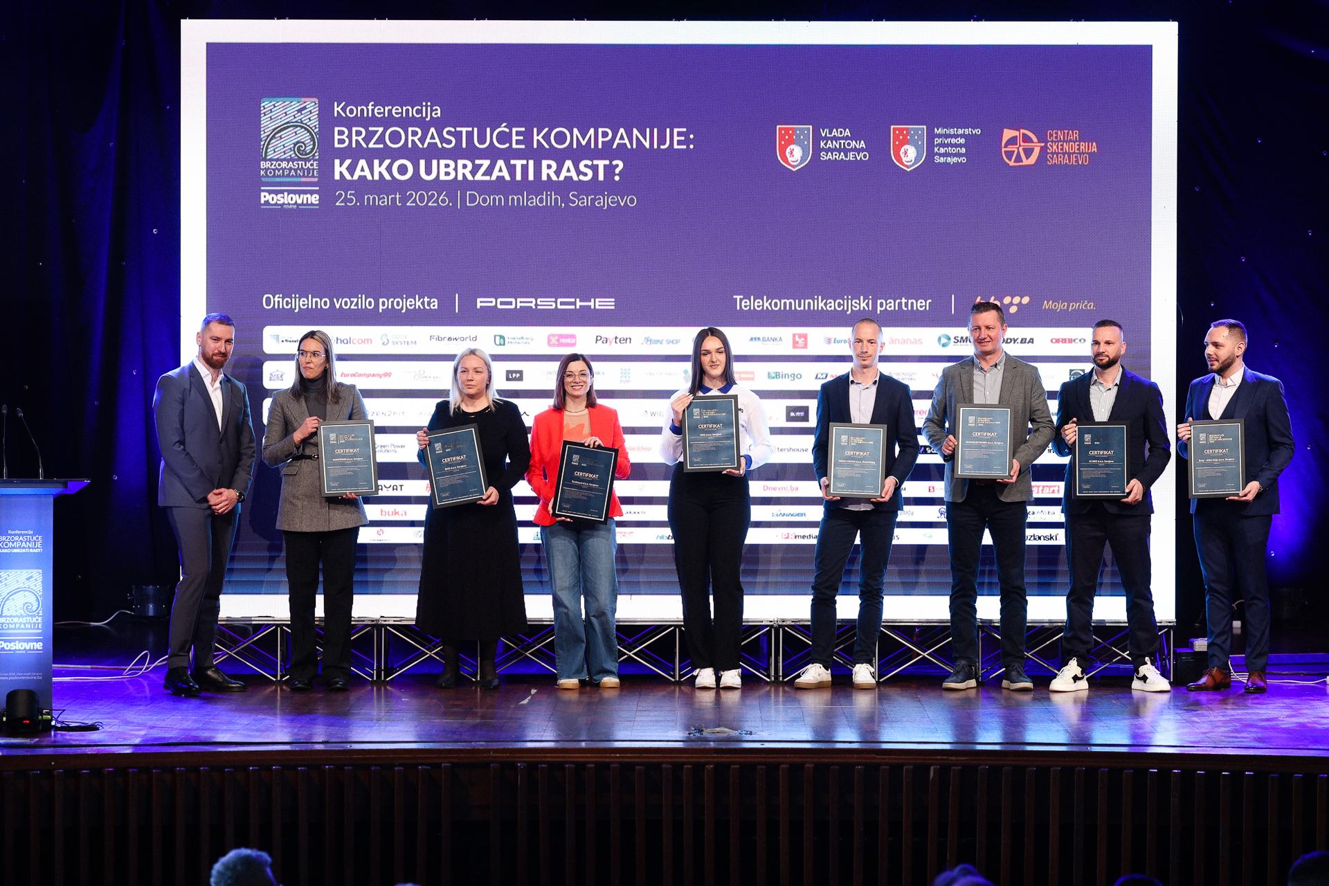 Najbrže rastuće kompanije i lideri biznisa poručili Rast traži znanje, hrabrost i povezivanje