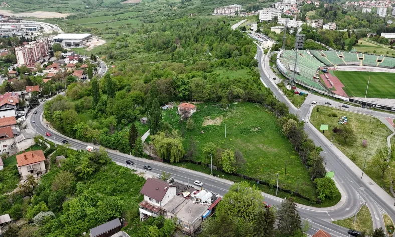 Ovo je parcela u Sarajevu na kojoj je Lidlu zabranjena gradnja: Pogledajte lokaciju Parcela u blizini stadiona Koševo predviđena za komercijalni objekat Lidl