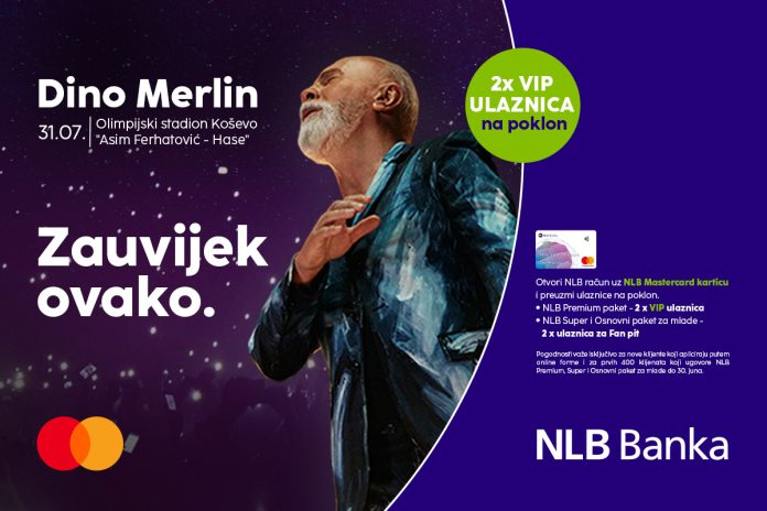 NLB Banka i Mastercard vas vode na spektakl Dine Merlina