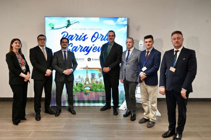 Uspostavljena direktna aviolinija Sarajevo Pariz Orly sa dva leta sedmično