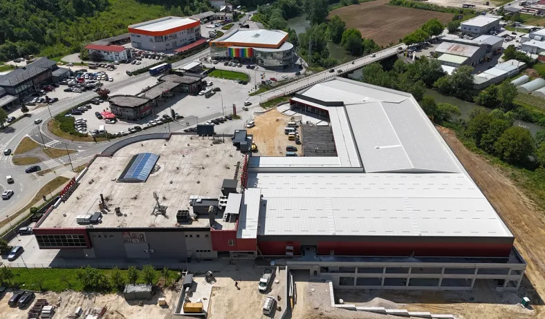 Bh. milioneri grade objekat koji mijenja izgled grada: Pogledajte kako izgleda Novi urbani centar kompanije Suša Commerce iz Visokog iz ptičije perspektive