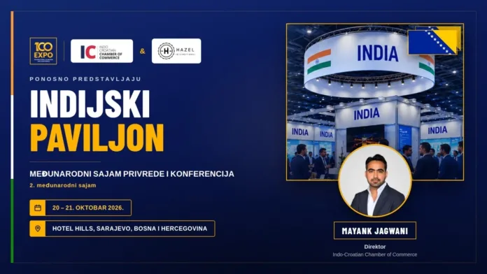 Vizual uz PR Pavljon Indije na 100 EXPO 2026