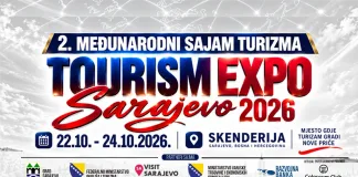 SARAJEVO TOURISM EXPO 2026: Više od 200 učesnika, 50 nagradnih putovanja i tri dana turizma u Skenderiji