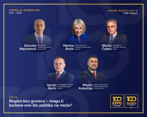 Konferencija 100 najvećih i 100 EXPO 2026: Region bez granica, mogu li komore ono što politika ne može?